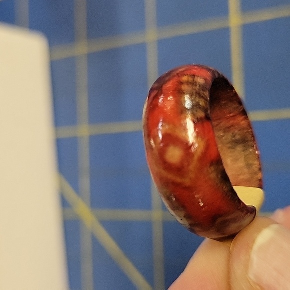 Wooden Ring Size 7 - Picture 1 of 3